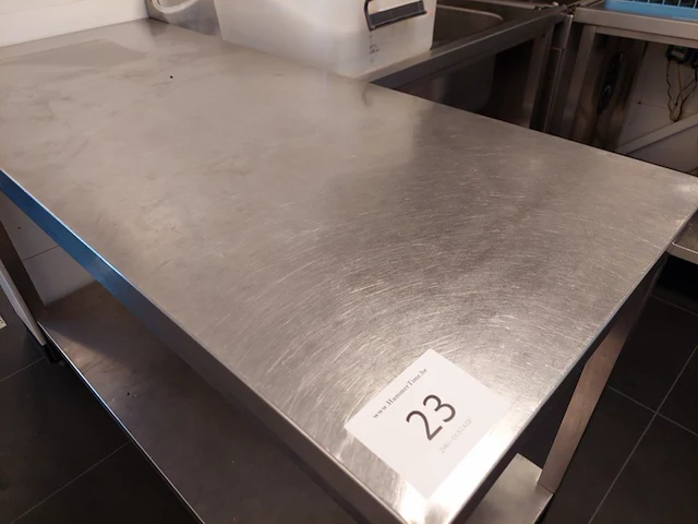 Rvs werktafel - afbeelding 3 van  3