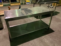 Rvs werktafel