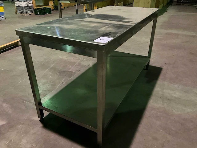 Rvs werktafel - afbeelding 2 van  2