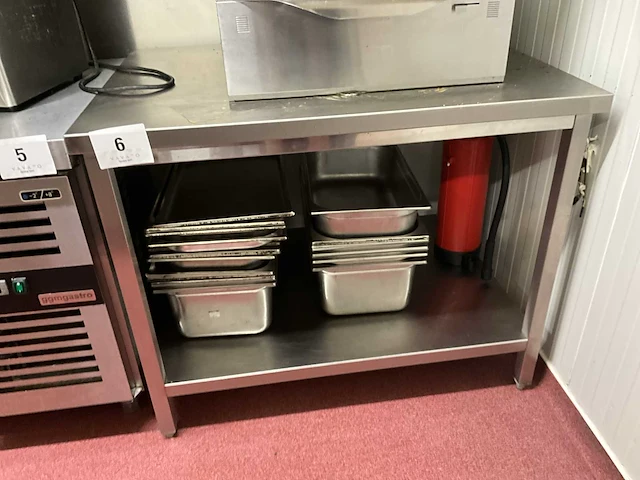 Rvs werktafel - afbeelding 2 van  4