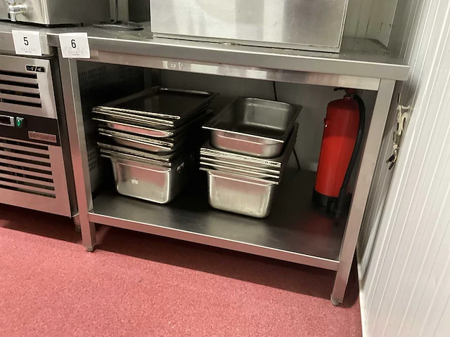 Rvs werktafel - afbeelding 3 van  4
