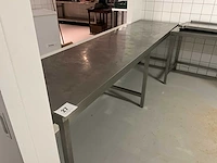 Rvs werktafel - afbeelding 2 van  4