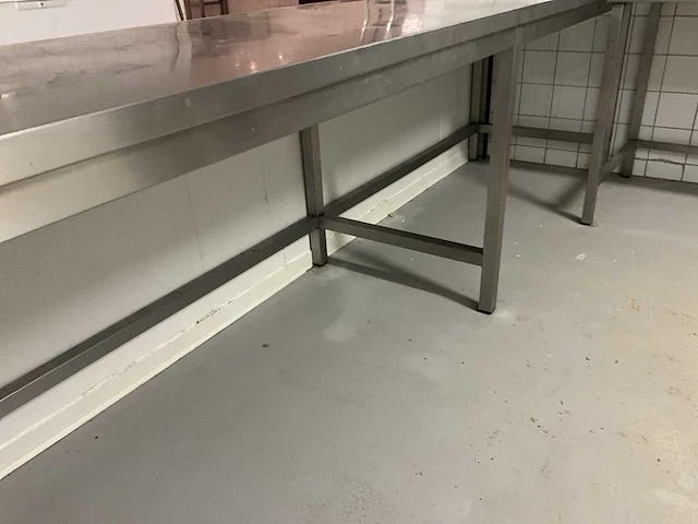 Rvs werktafel - afbeelding 3 van  4