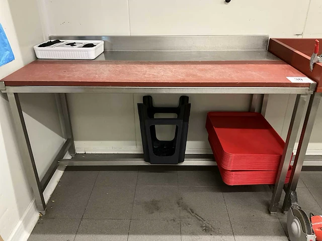 Rvs werktafel - afbeelding 1 van  4