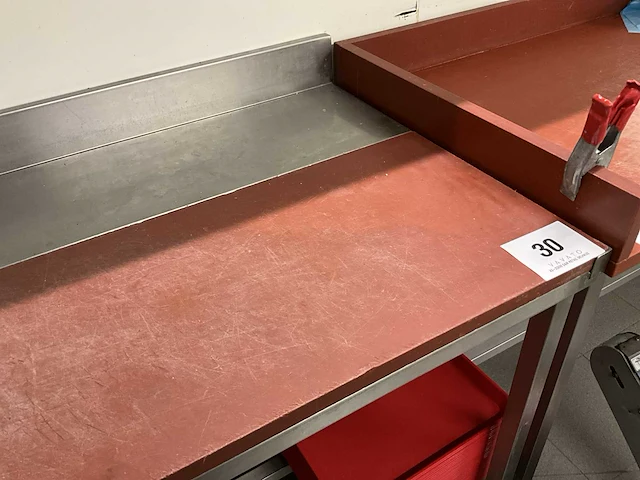 Rvs werktafel - afbeelding 2 van  4