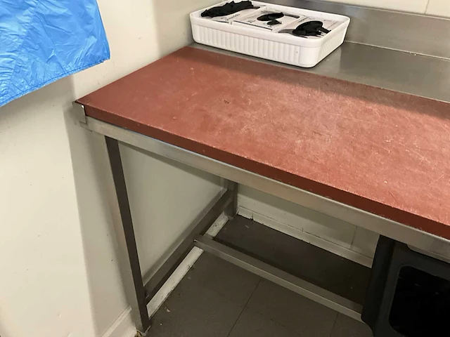 Rvs werktafel - afbeelding 3 van  4