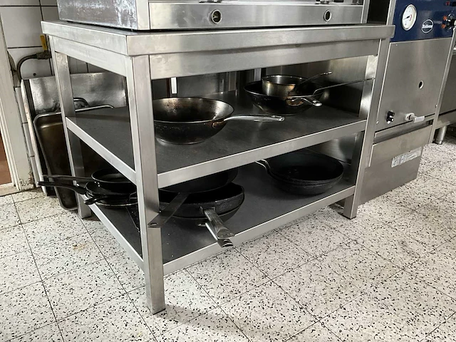 Rvs werktafel - afbeelding 1 van  4