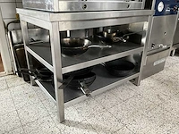 Rvs werktafel
