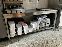 Rvs werktafel - afbeelding 1 van  3