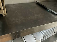 Rvs werktafel - afbeelding 2 van  3