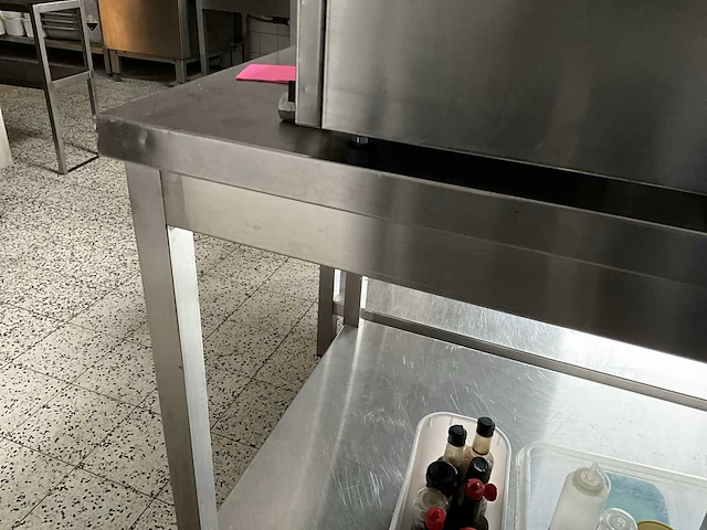 Rvs werktafel - afbeelding 3 van  4