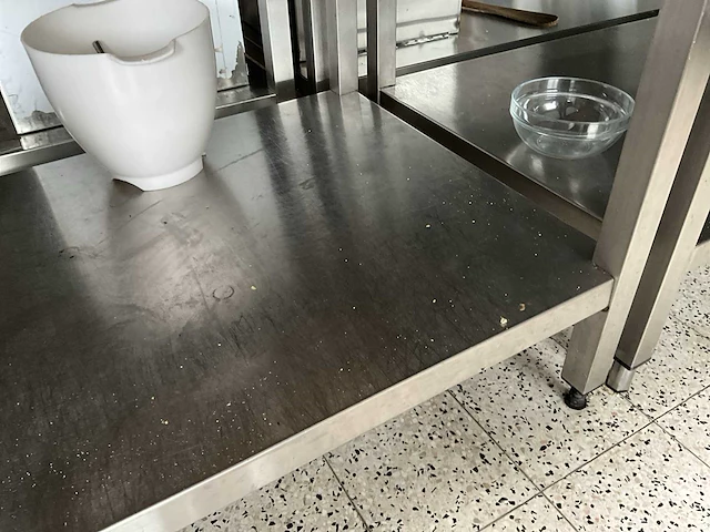 Rvs werktafel - afbeelding 2 van  2