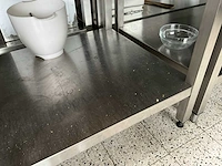 Rvs werktafel - afbeelding 2 van  2