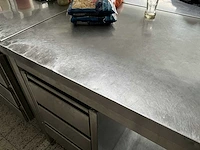 Rvs werktafel - afbeelding 2 van  3