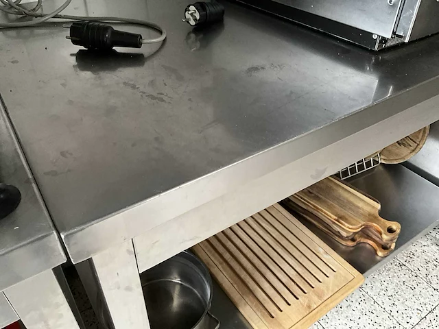 Rvs werktafel - afbeelding 2 van  3