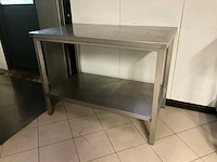 Rvs werktafel