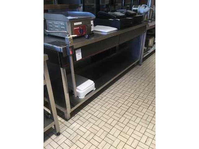 Rvs werktafel - afbeelding 3 van  3