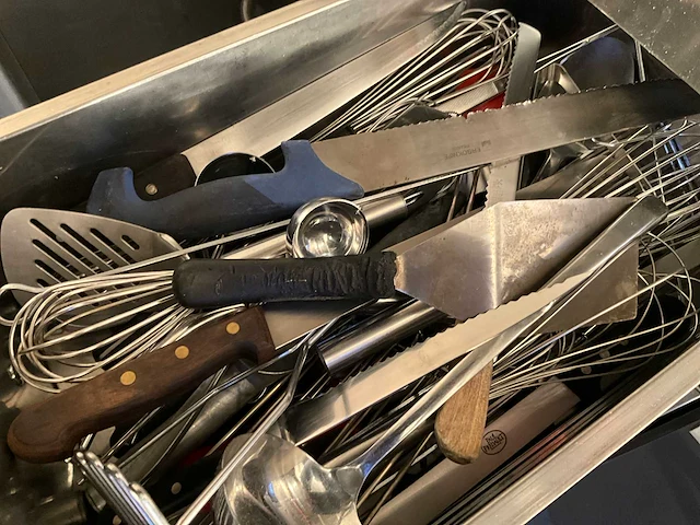 Rvs werktafel/bijzettafel/kast rosinox - afbeelding 2 van  15