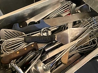 Rvs werktafel/bijzettafel/kast rosinox - afbeelding 2 van  15