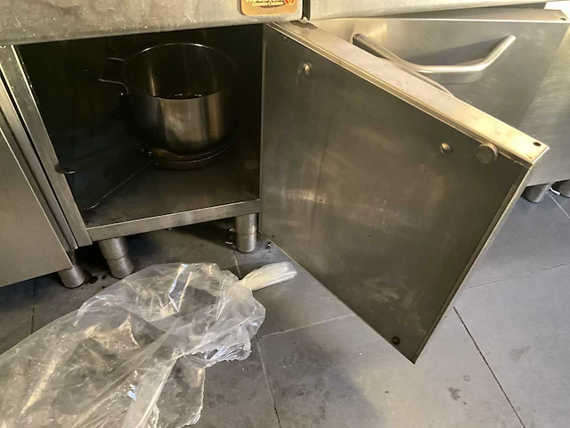Rvs werktafel/bijzettafel/kast rosinox - afbeelding 3 van  15