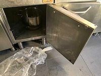 Rvs werktafel/bijzettafel/kast rosinox - afbeelding 3 van  15