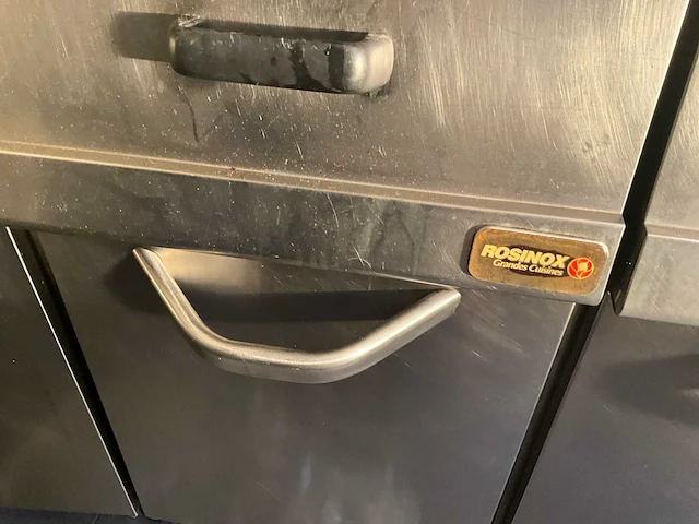Rvs werktafel/bijzettafel/kast rosinox - afbeelding 7 van  15