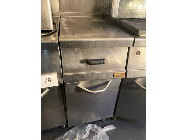 Rvs werktafel/bijzettafel/kast rosinox - afbeelding 1 van  15