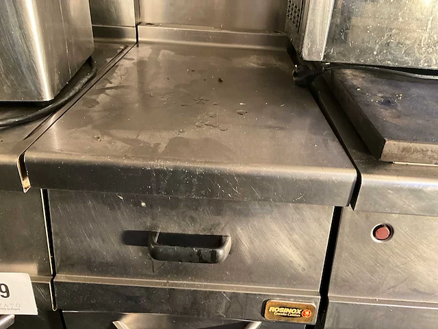 Rvs werktafel/bijzettafel/kast rosinox - afbeelding 9 van  15