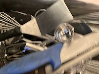 Rvs werktafel/bijzettafel/kast rosinox - afbeelding 12 van  15