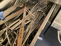 Rvs werktafel/bijzettafel/kast rosinox - afbeelding 14 van  15