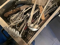 Rvs werktafel/bijzettafel/kast rosinox - afbeelding 15 van  15