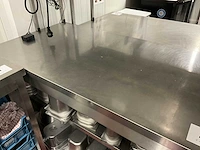 Rvs werktafel/kast - afbeelding 2 van  3