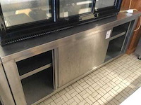 Rvs werktafelkast - afbeelding 1 van  3