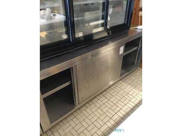 Rvs werktafelkast - afbeelding 2 van  3