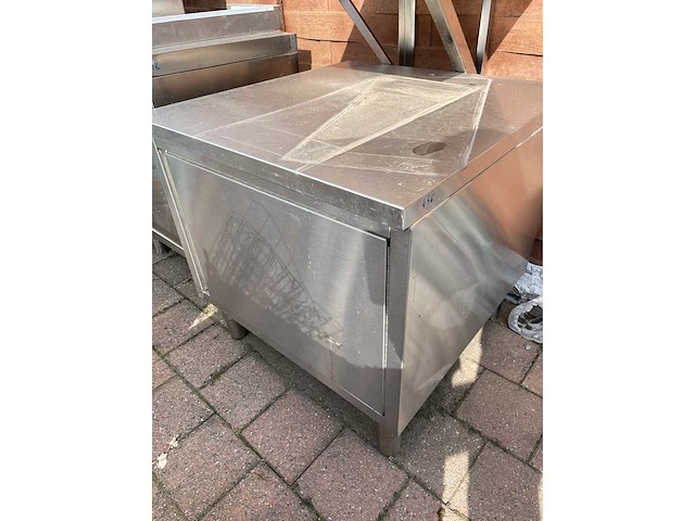 Rvs werktafelkast - afbeelding 1 van  1