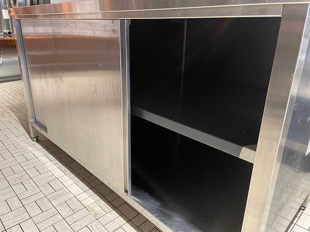 Rvs werktafelkast - afbeelding 3 van  3