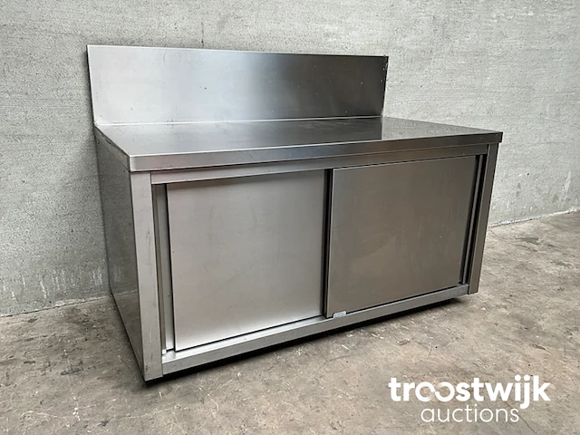 Rvs werktafel/werkkast - afbeelding 1 van  3