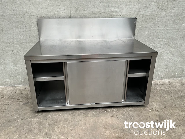 Rvs werktafel/werkkast - afbeelding 3 van  3
