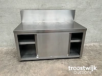 Rvs werktafel/werkkast - afbeelding 3 van  3