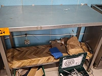 Rvs wertafel - afbeelding 1 van  2