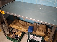 Rvs wertafel - afbeelding 2 van  2