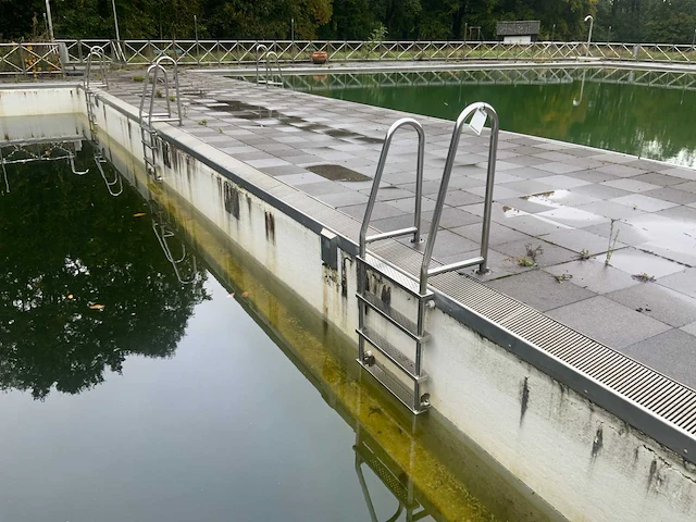 Rvs zwembadtrap (3x) - afbeelding 2 van  4