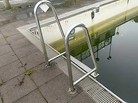 Rvs zwembadtrap (3x) - afbeelding 4 van  4