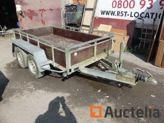 Rw rw5883 dubbelassige aanhangwagen - afbeelding 1 van  11