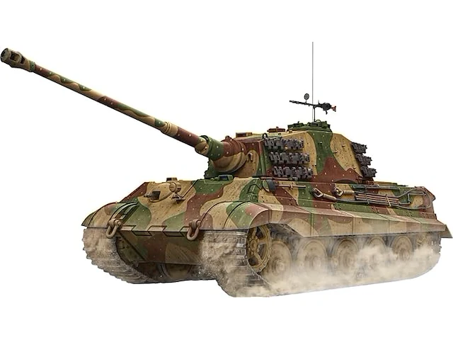 Rye-veldmodel - model duitse char king tiger panzerkampfwagen - afbeelding 1 van  3
