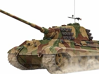 Rye-veldmodel - model duitse char king tiger panzerkampfwagen - afbeelding 1 van  3
