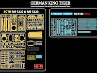 Rye-veldmodel - model duitse char king tiger panzerkampfwagen - afbeelding 2 van  3