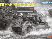 Rye-veldmodel - model duitse char king tiger panzerkampfwagen - afbeelding 3 van  3