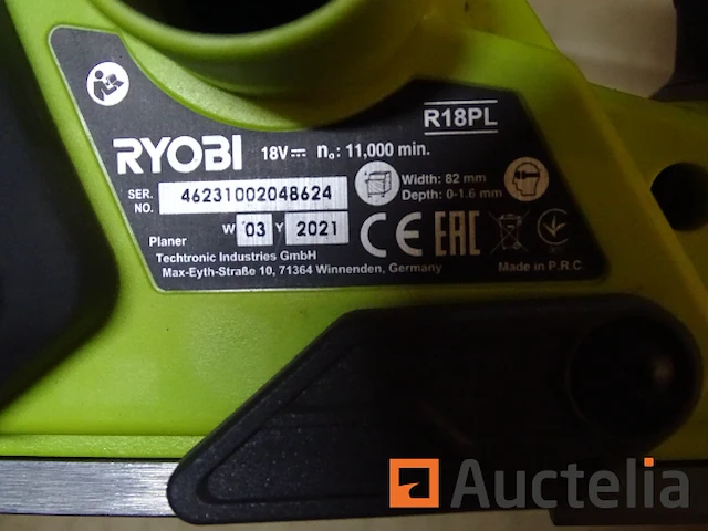 Ryobi r18pl ploeg - afbeelding 1 van  8