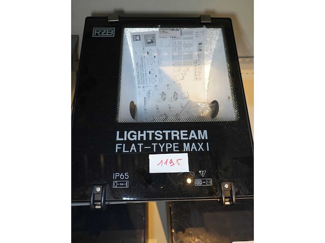 Rzb - hst 400 – floodlight (without lamp, asymmetrical, ip65) - afbeelding 1 van  1